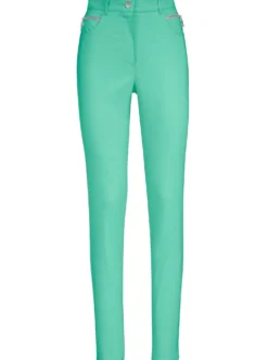 Stretch-Hose mit Zier-Taschen vorne