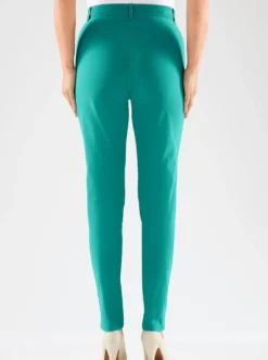 Stretch-Hose mit Zier-Taschen vorne