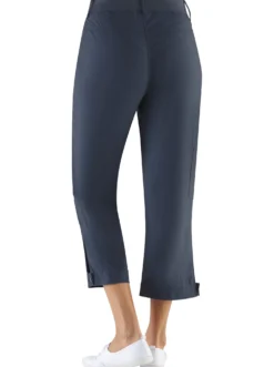 Stretch-Hose mit Zipper am Beinabschluss