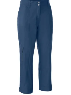 Stretch-Hose mit Zipper am Beinabschluss