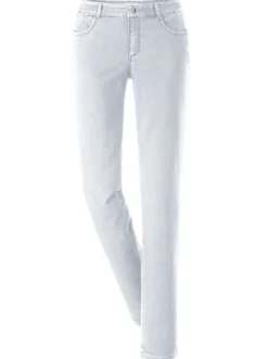 Stretch-Jeans in Röhren-Form