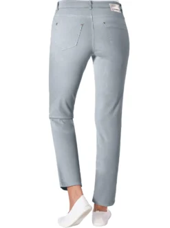 Stretch-Jeans in Röhren-Form