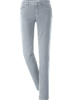 Stretch-Jeans in Röhren-Form