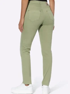 Stretch-Jeans in Röhren-Form