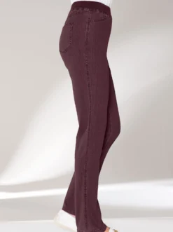 Stretch-Jeans mit Rundum-Dehnbund