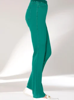 Stretch-Jeans mit Rundum-Dehnbund