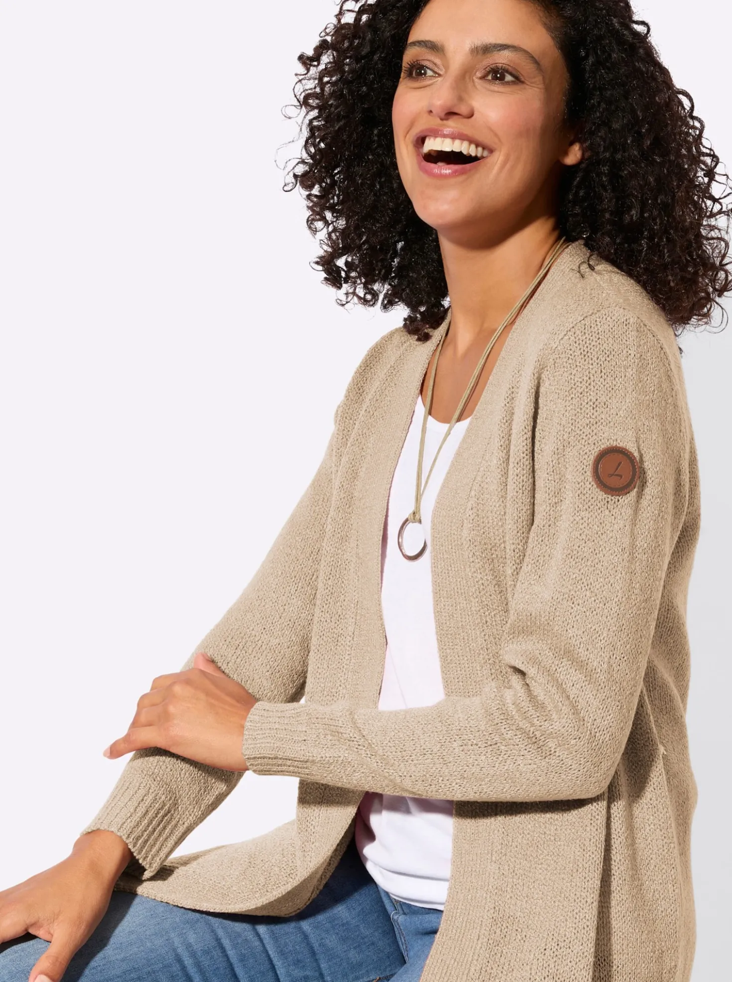Strickjacke in pflegeleichter Qualität