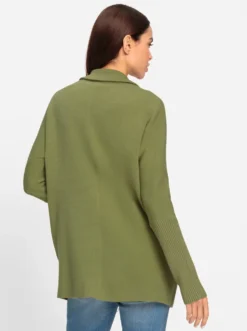 Strickjacke mit Fledermausärmeln