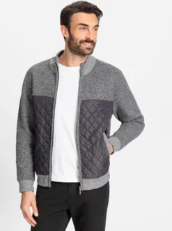 Strickjacke mit Fleece-Futter