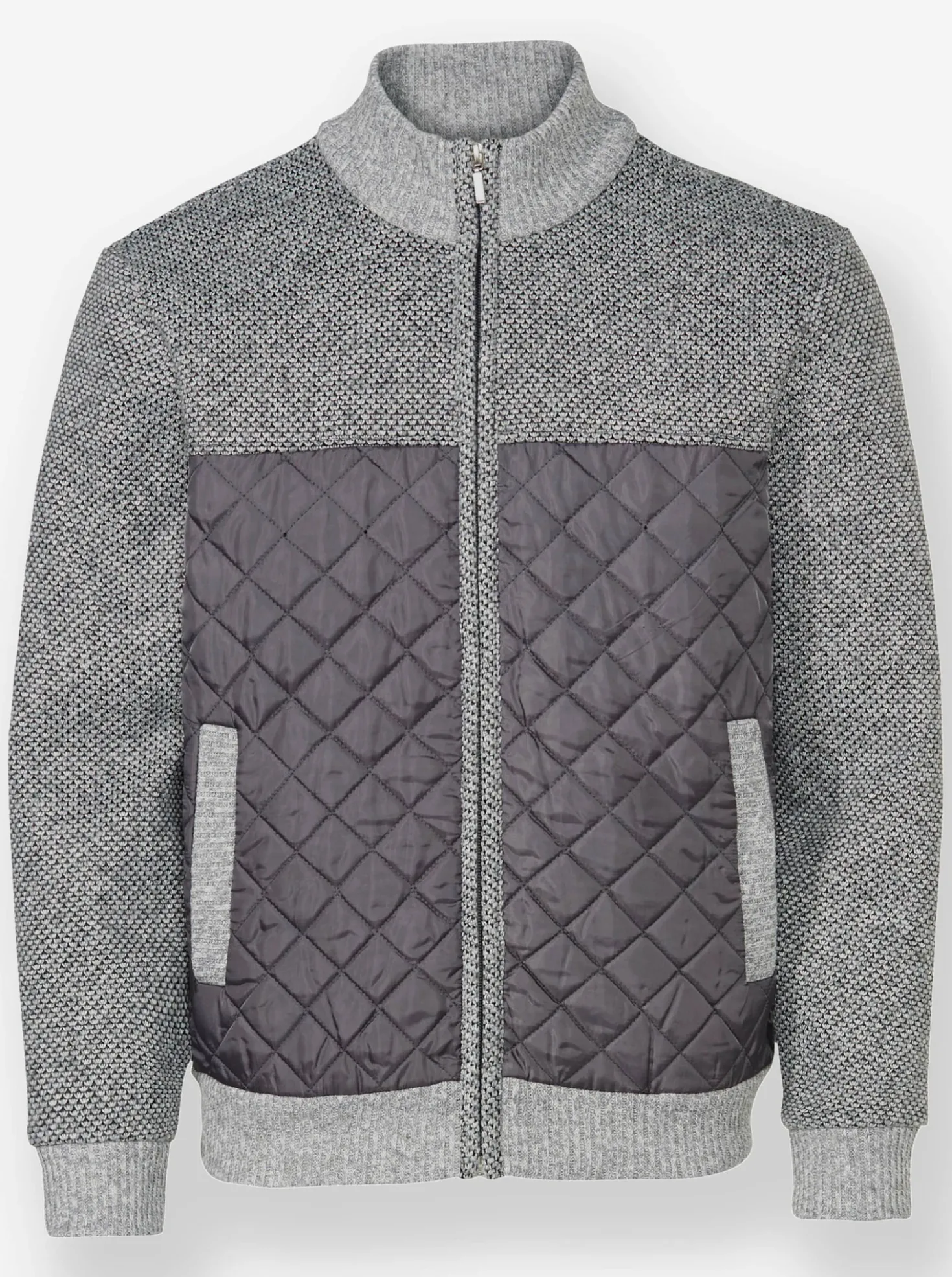 Strickjacke mit Fleece-Futter