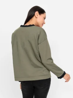 Sweatshirt in weich fließender Qualität
