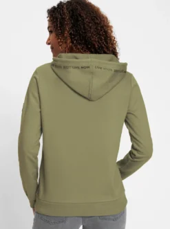 Sweatshirt mit angerauter Innenseite