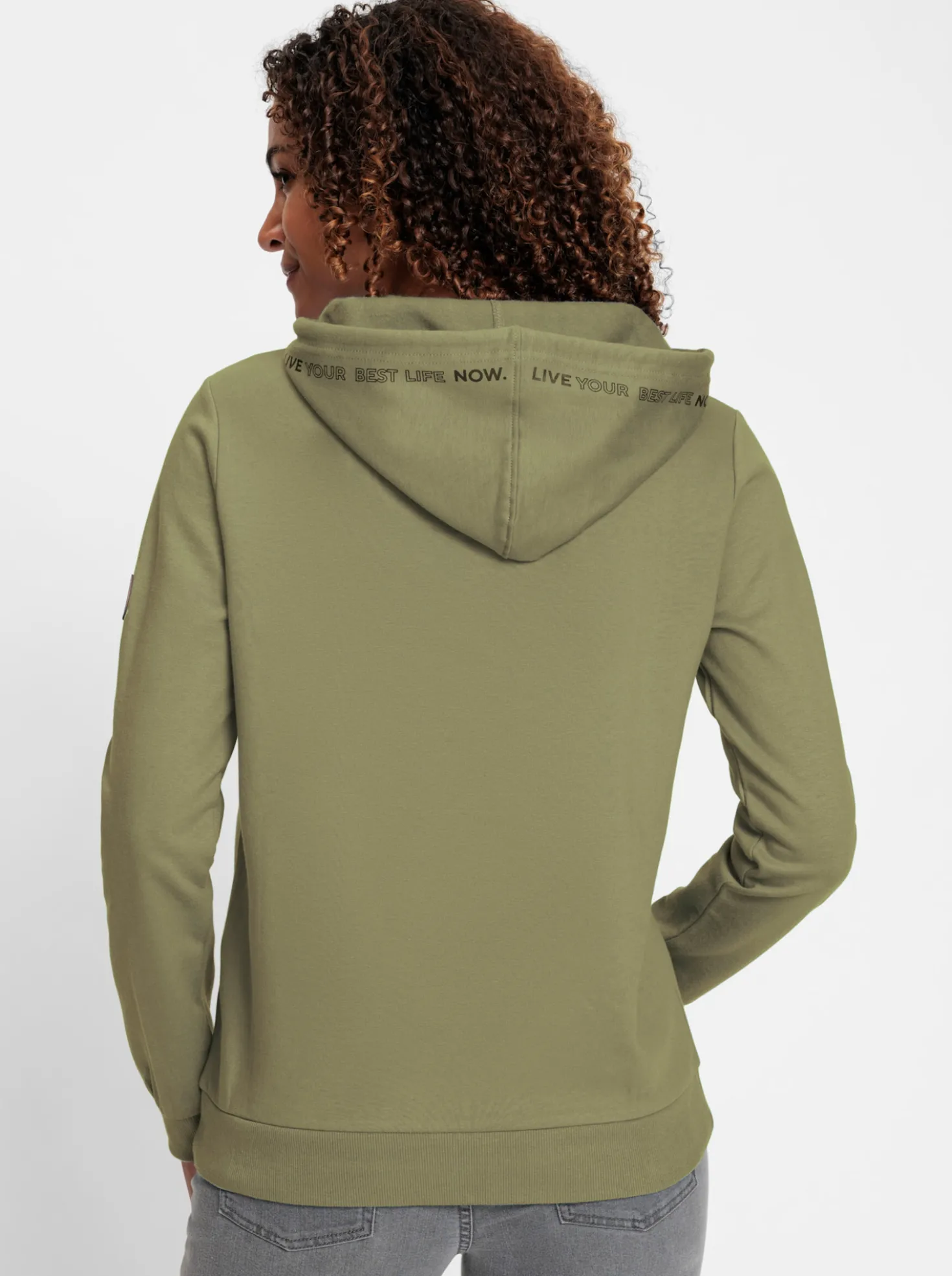 Sweatshirt mit angerauter Innenseite