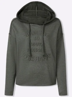 Sweatshirt mit 3-D-Lettering