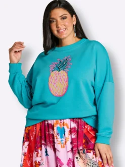 Sweatshirt mit Frontprint