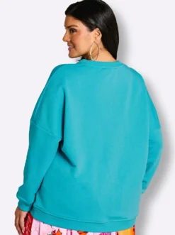 Sweatshirt mit Frontprint