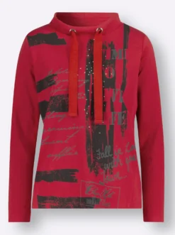 Sweatshirt mit grafischem Druck
