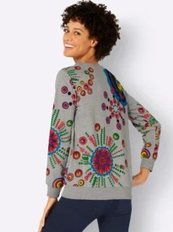 Sweatshirt mit grafischem Druck