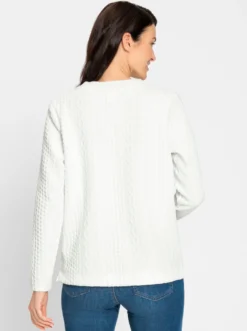 Sweatshirt mit Jacquard-Muster