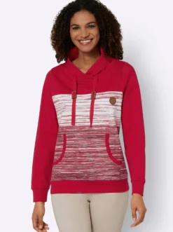 Sweatshirt mit Känguru-Taschen