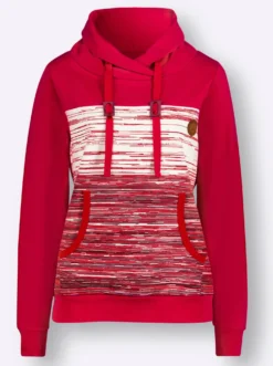 Sweatshirt mit Känguru-Taschen