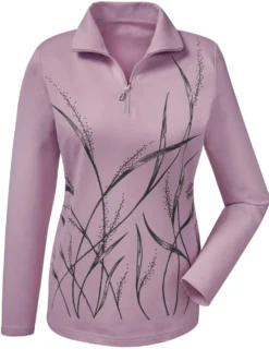 Sweatshirt mit Motiv-Druck