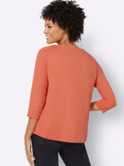 Sweatshirt mit 3/4-Ärmeln