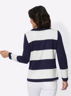 Sweatshirt mit Rundhals und Tunnelzug