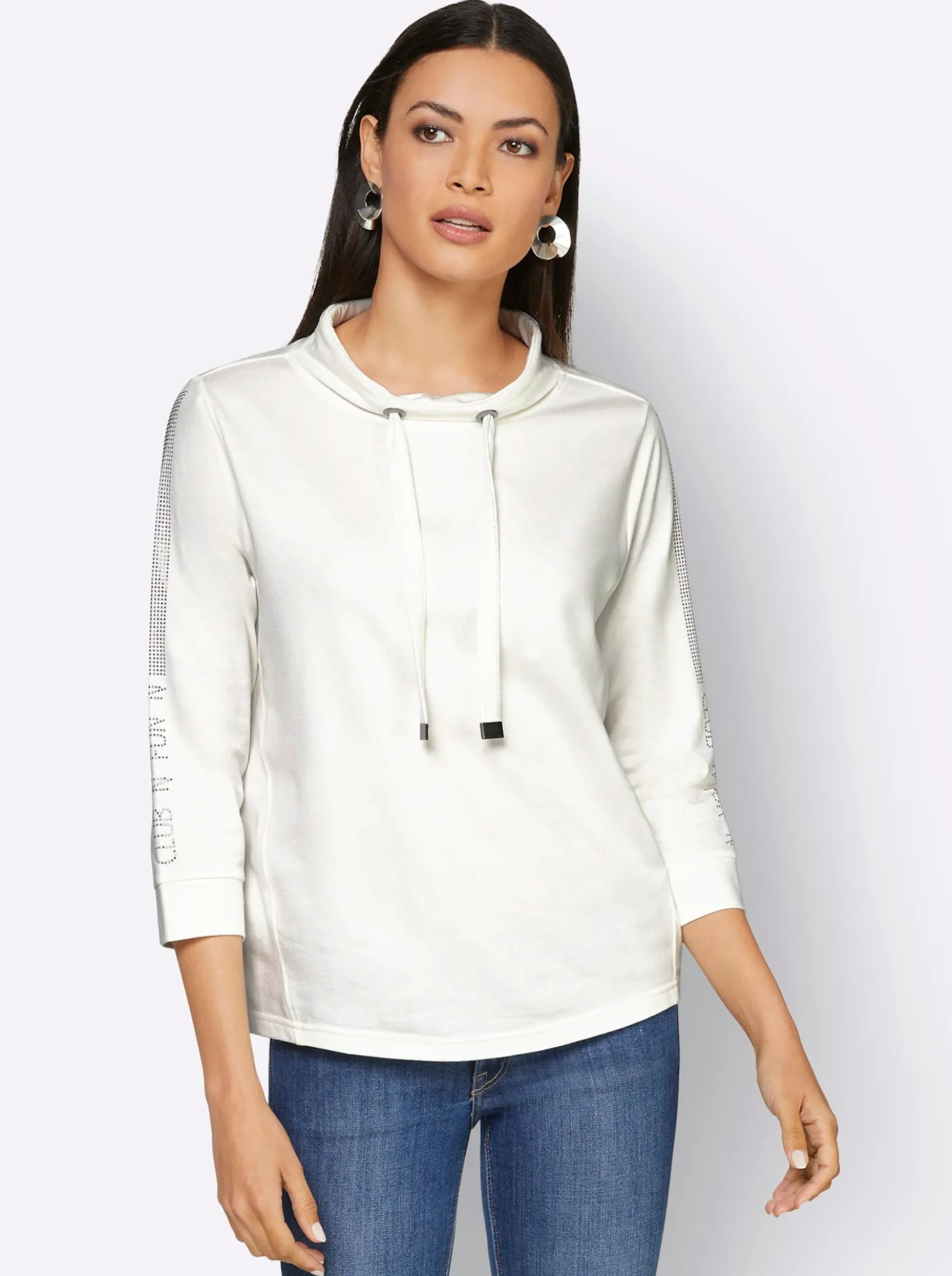 Sweatshirt mit Schriftzug
