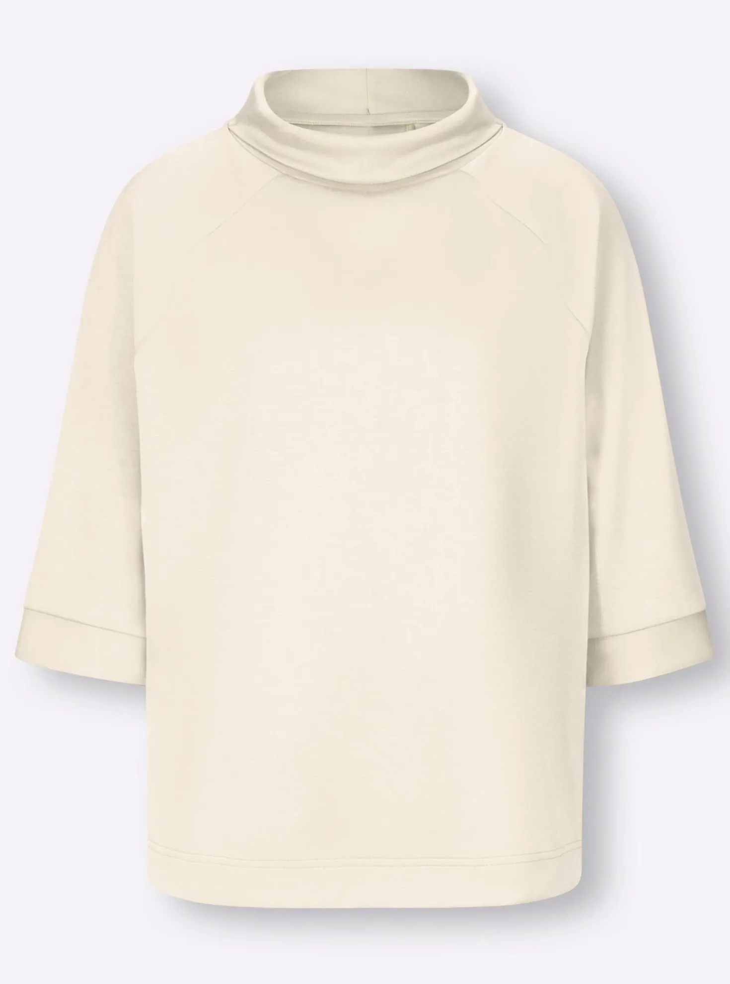 Sweatshirt mit Stehkragen