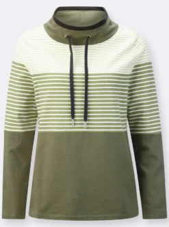 Sweatshirt mit Taschen
