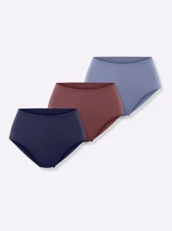 Taillenslip mit elastischen Beinabschlüssen