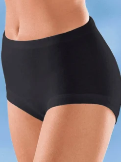 Taillenslip mit Knopfloch im Bund