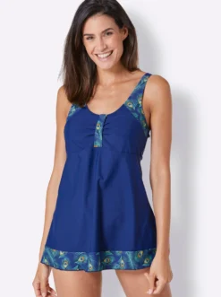 Tankini-Oberteil mit Softcups