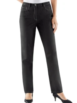 Thermohose mit kariertem Futter