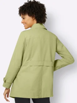 Trenchcoat mit Schlitz hinten