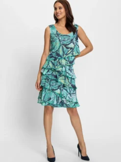 Volantkleid im Lagen-Look