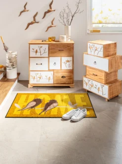 Wanddeko Vögel 2er-Set