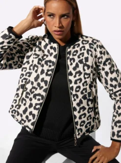 Wendejacke in modischer Blouson-Form