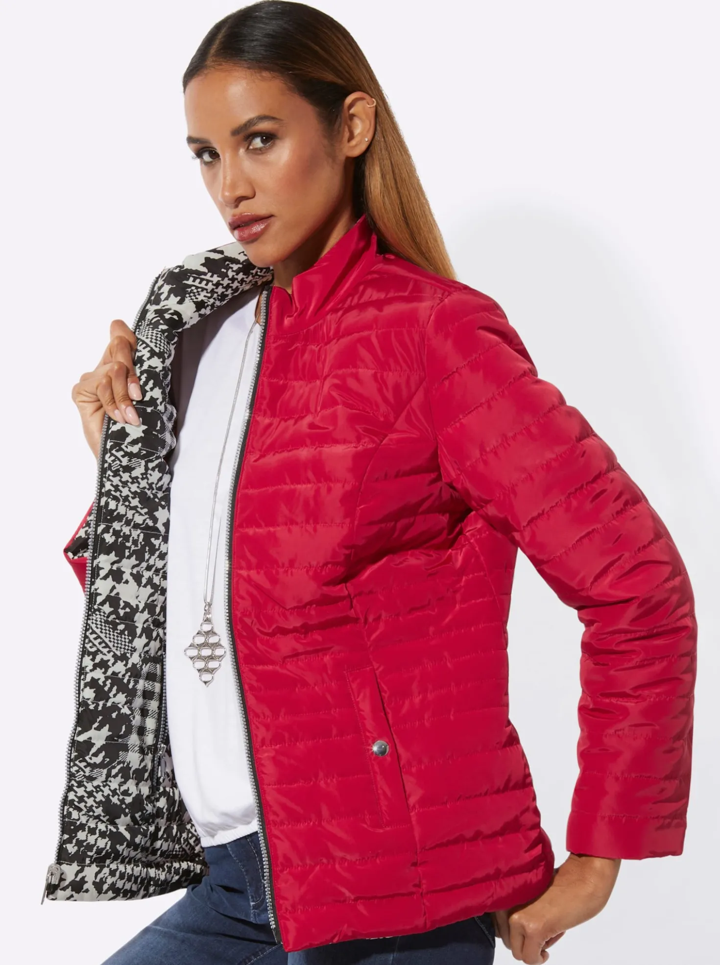 Wendejacke mit innovativer Füllung