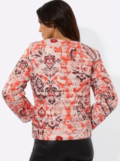 Wendejacke mit Quersteppung