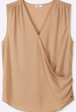 Wickeltop mit eleganten Raffungen
