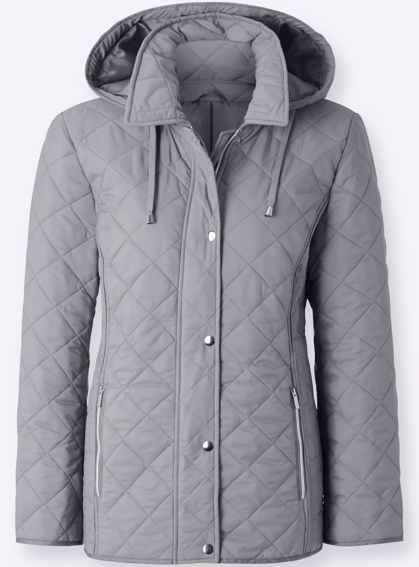 Winterjacke mit Schlingenknopf-Verschluss