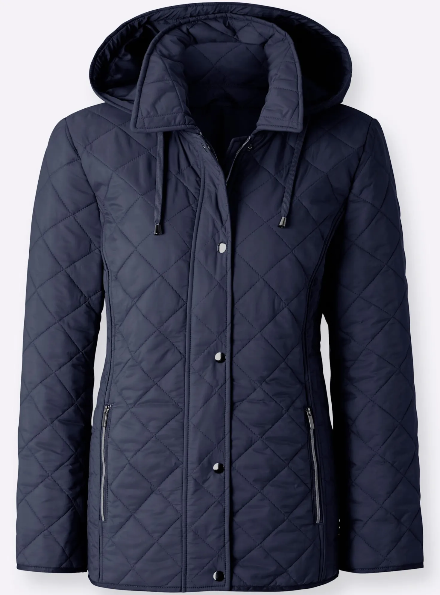 Winterjacke mit Schlingenknopf-Verschluss