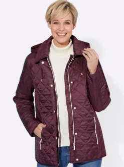 Winterjacke mit Schlingenknopf-Verschluss