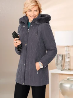 Winterjacke mit Wiener Nähten