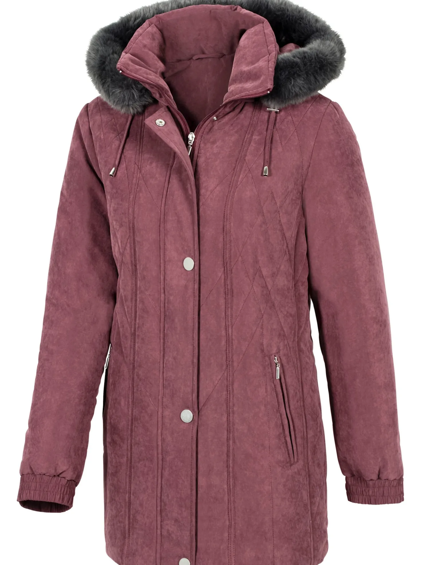 Winterjacke mit Wiener Nähten