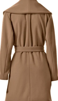 Wolljacke mit Schalkragen