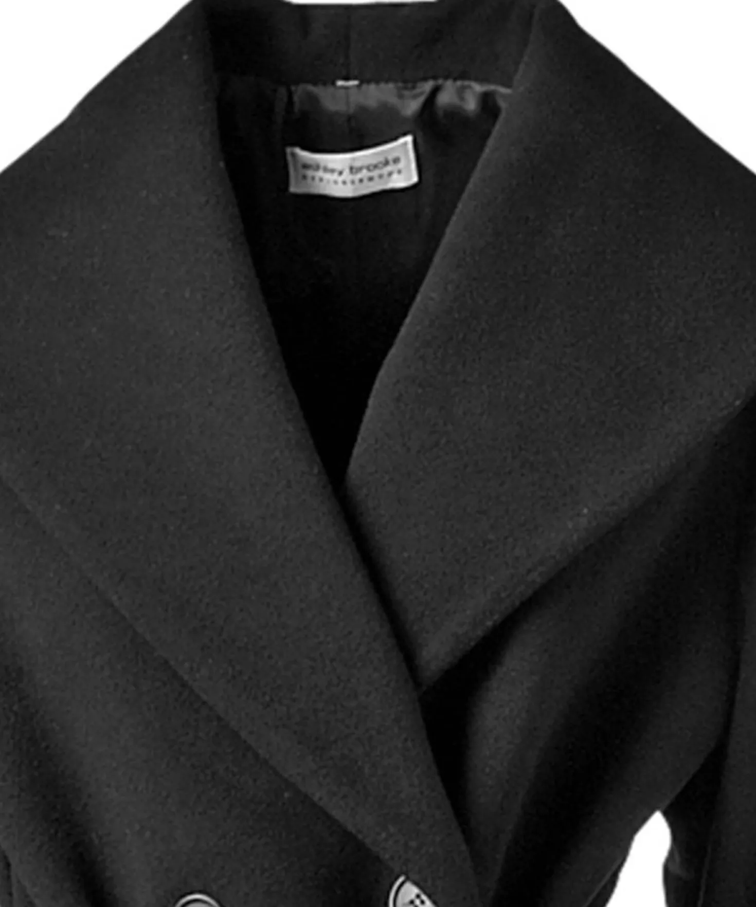 Wolljacke mit Schalkragen